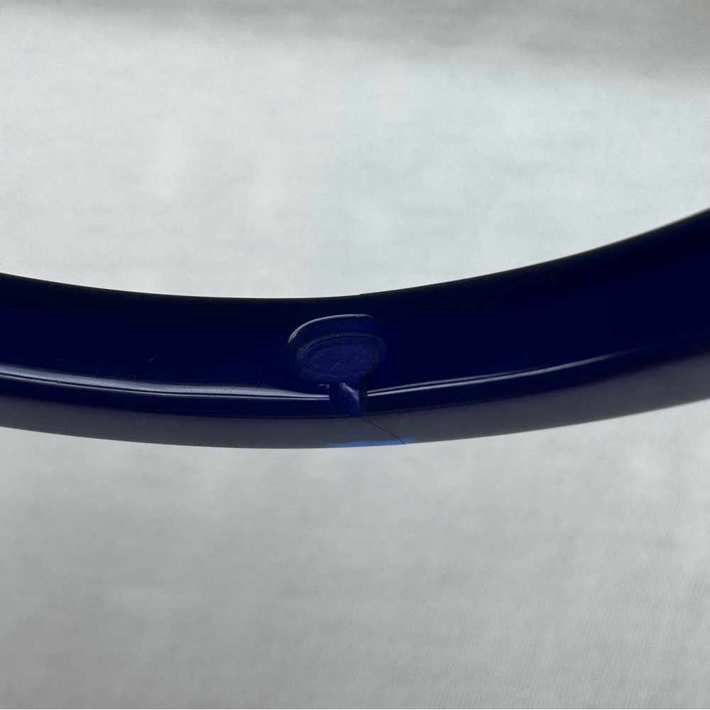 RARE Chanel Blue & Black Bangle Set - Picture 15 of 15